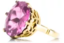 Ring Vintage Amethyst 14 Karat Gelbgold vrc130y